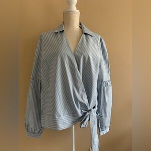 Michael Kors Wrap Top Shirt